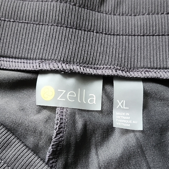 Zella All Day Every Day Joggers Elastic Waist Front Pockets Women's XL Dark Gray - Picture 5 of 7